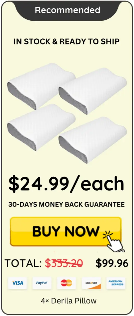 Derila Memory Foam Pillow 11